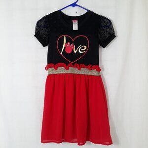 Disney Minnie Mouse "Love" Dress - Size Medium